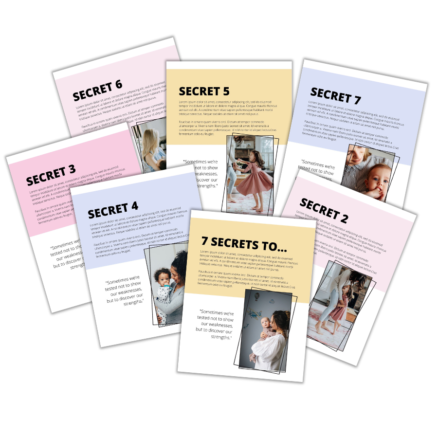 Momster Strength freebie 7 Secrets to Mom Struggles