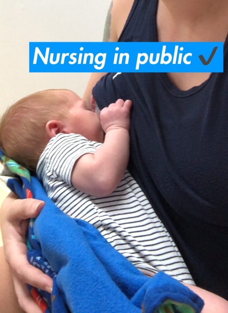 Nursing Mother in Public