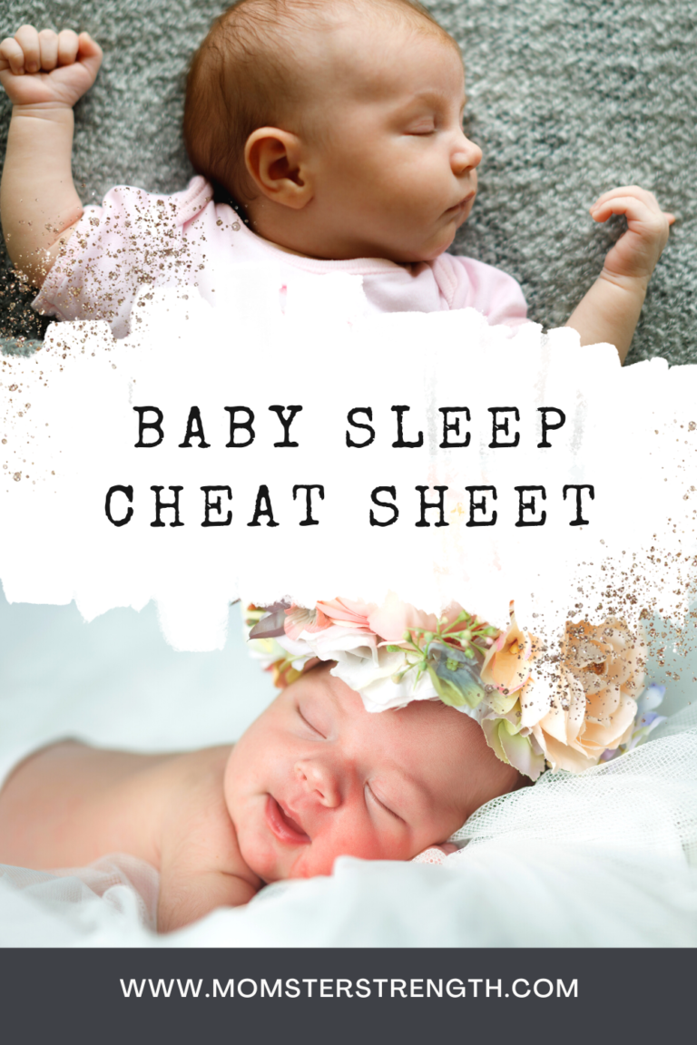 Baby Sleep Cheat Sheet