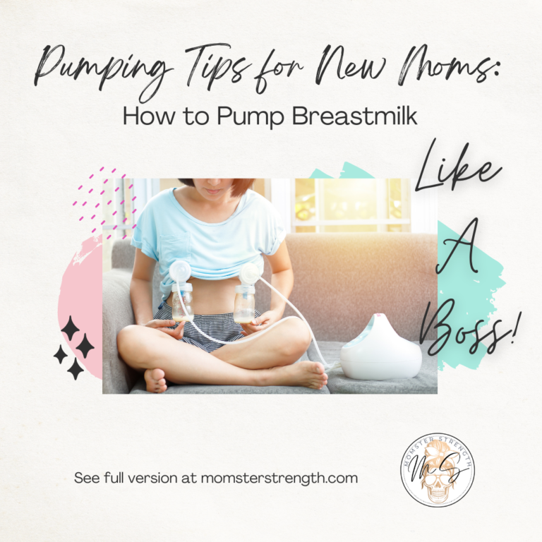 Pumping Tips for New Moms