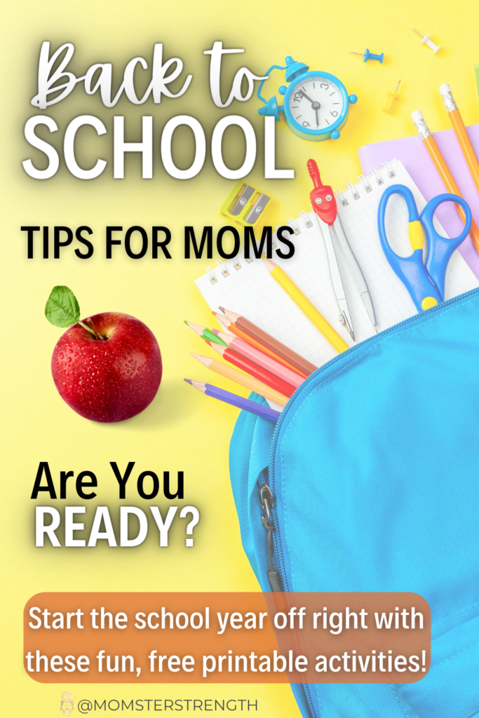 Back to school tips for moms